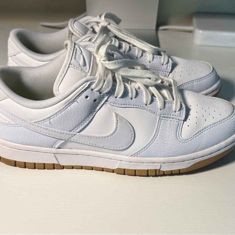 Nike Women's Low Dunk Next Nature in Football Grey Gum